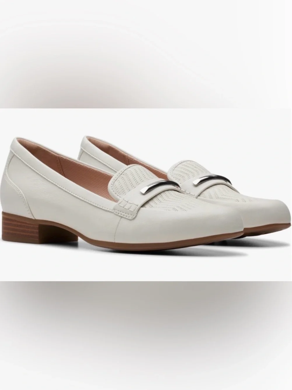 Clarks refined leather